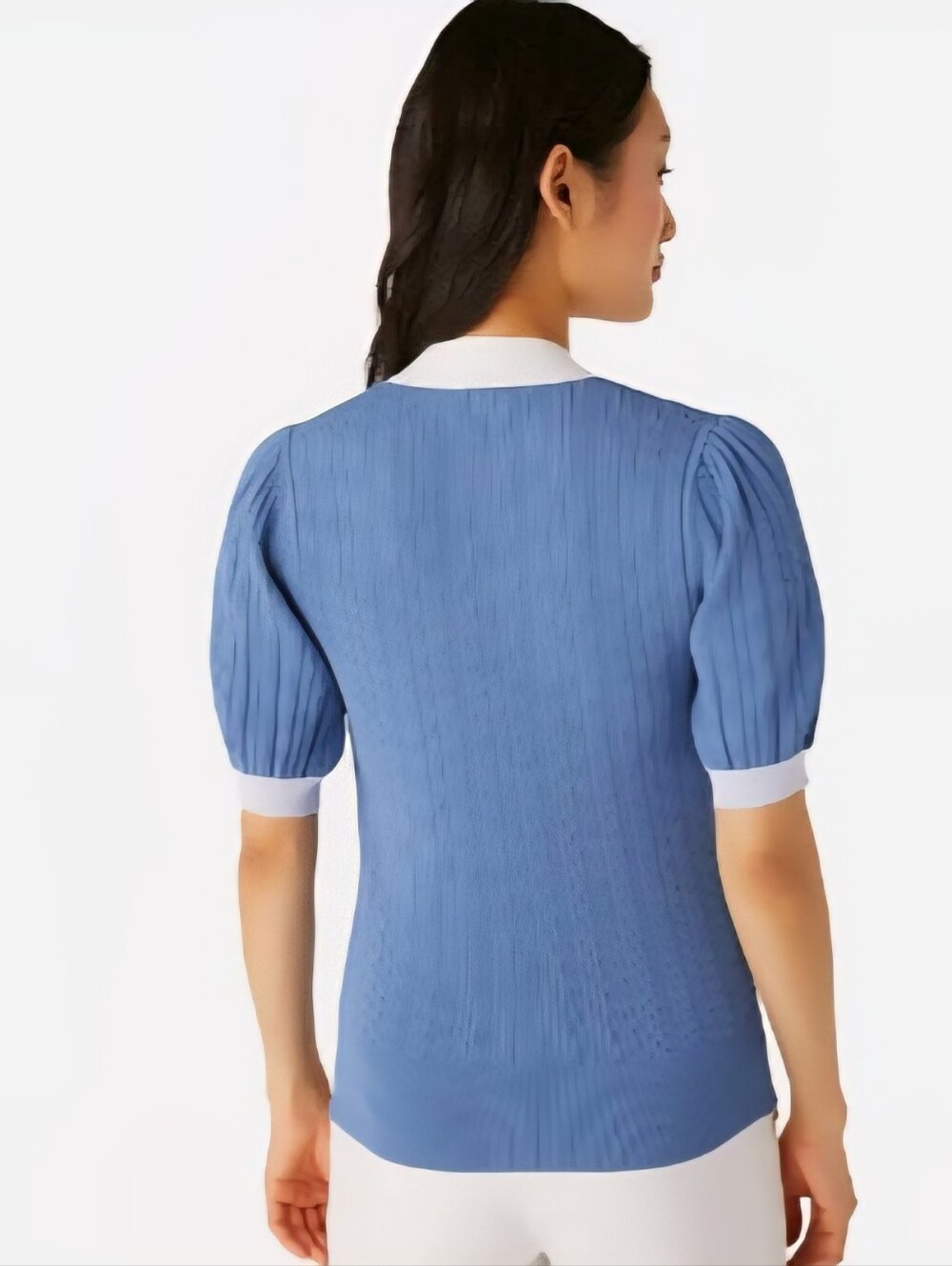 Kate Spade Short Sleeved Sweater Size L - Picture 2 of 3